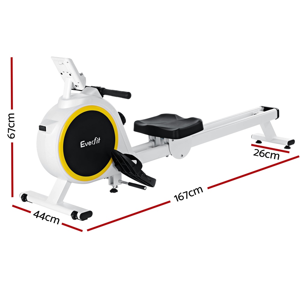 Everfit Rowing Machine Rower Resistance Hydraulic Magnetic - Picture 19 of 127