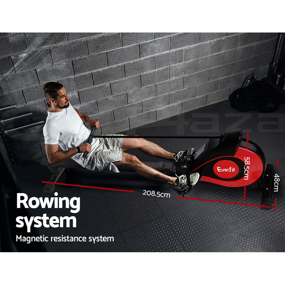 Everfit Rowing Machine Rower Resistance Hydraulic Magnetic - Picture 27 of 127