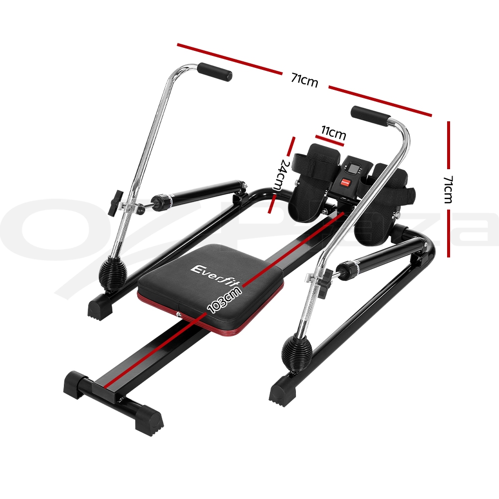 Everfit Rowing Machine Rower Resistance Hydraulic Magnetic - Picture 37 of 127