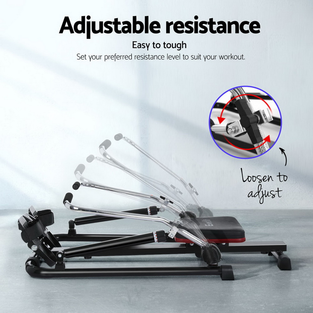 Everfit Rowing Machine Rower Resistance Hydraulic Magnetic - Picture 41 of 127