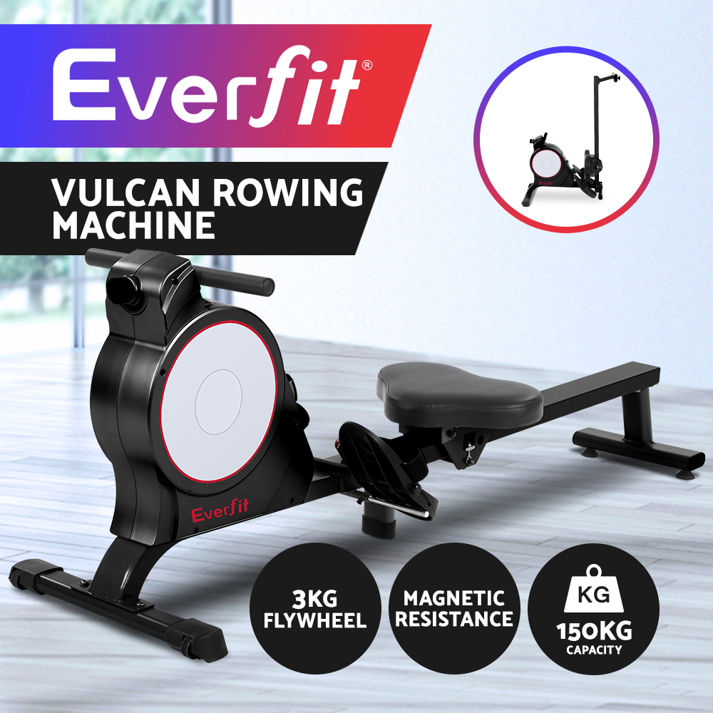 Everfit Rowing Machine Rower Resistance Exercise Fitness Gym Hydraulic