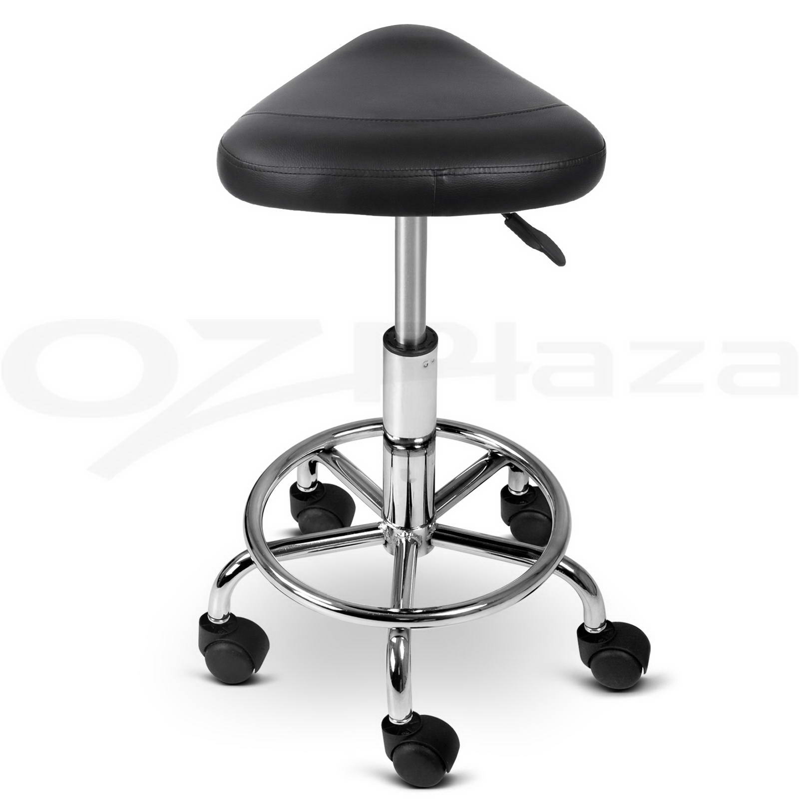 Artiss Salon Stool Swivel Barber Hairdressing SADDLE ROUND Chair