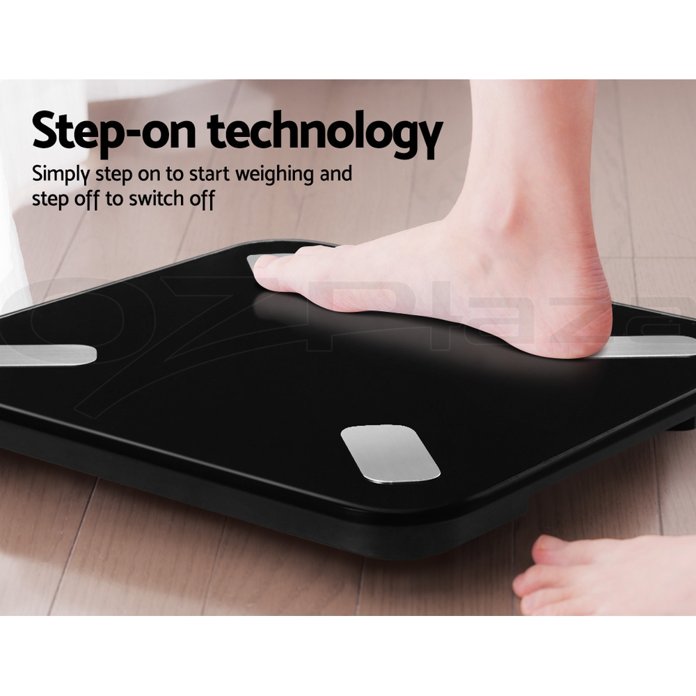 Everfit body scale digital bathroom scales fat 180kg electronic monitor