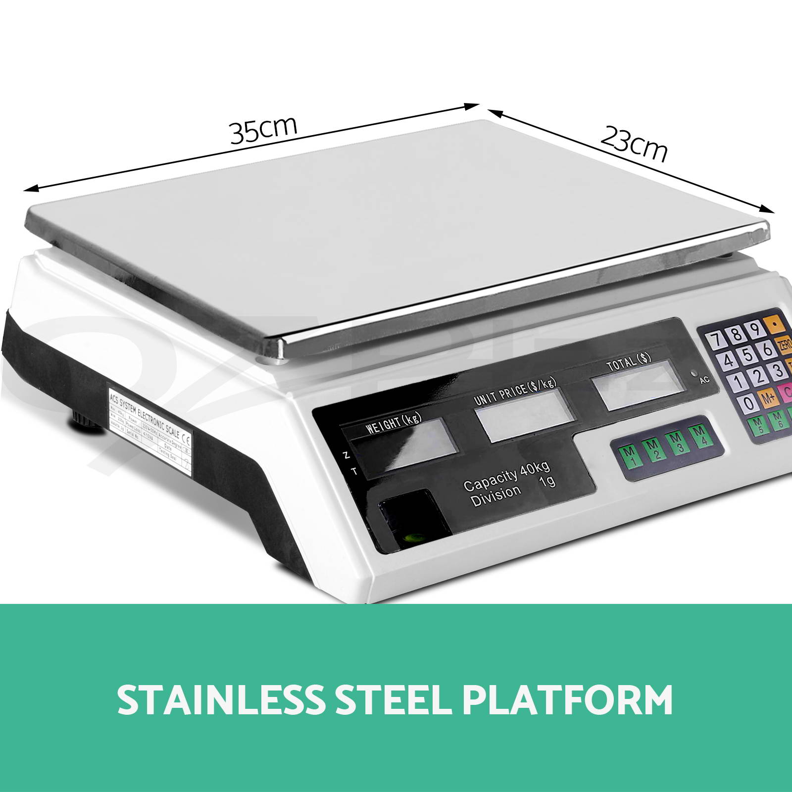 i.Precision Electronic Digital Scale Commercial Shop Platform Kitchen