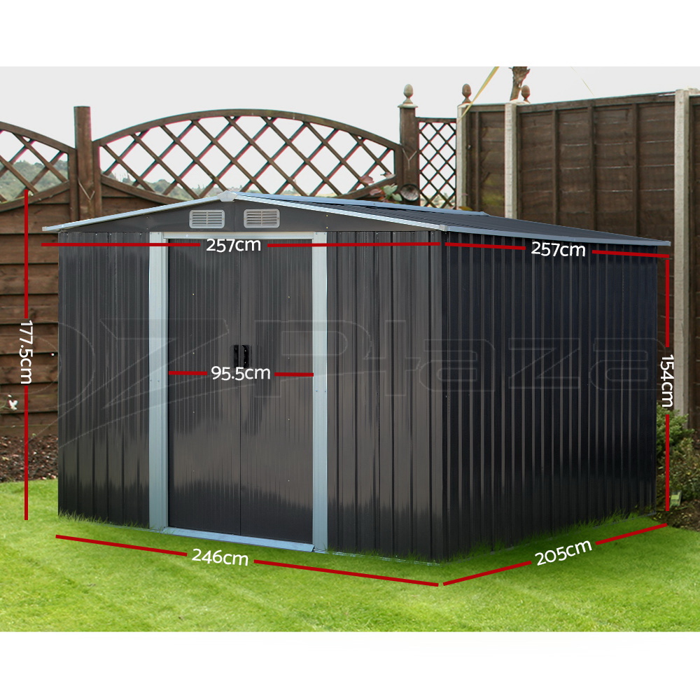 giantz garden sheds tool storage cheap shed outdoor