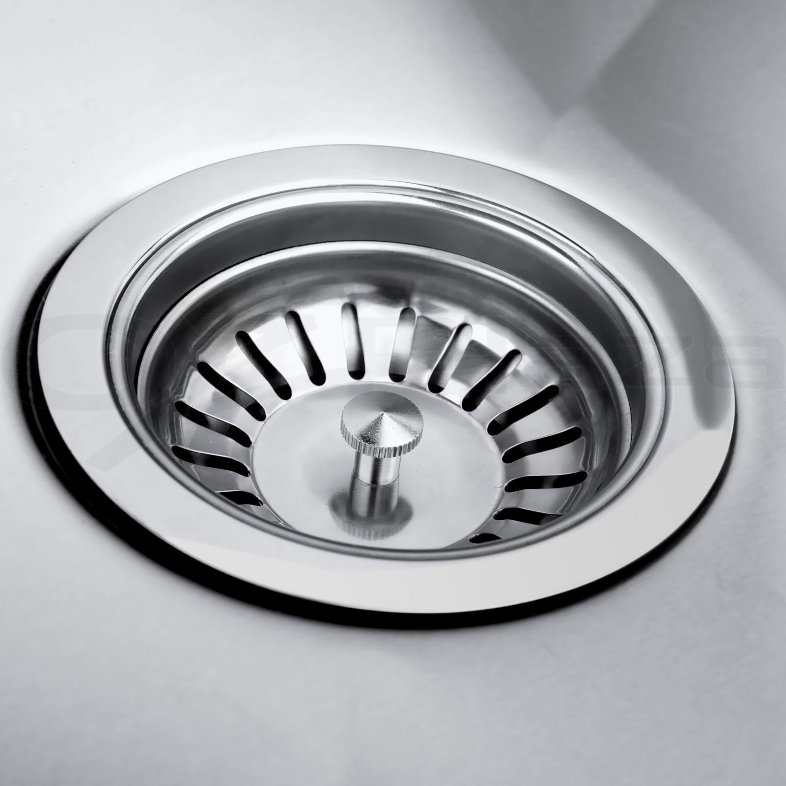 Cefito Kitchen Sink Basin Stainless Steel Under/Top Mount Single DoubleBowl - Picture 78 of 89