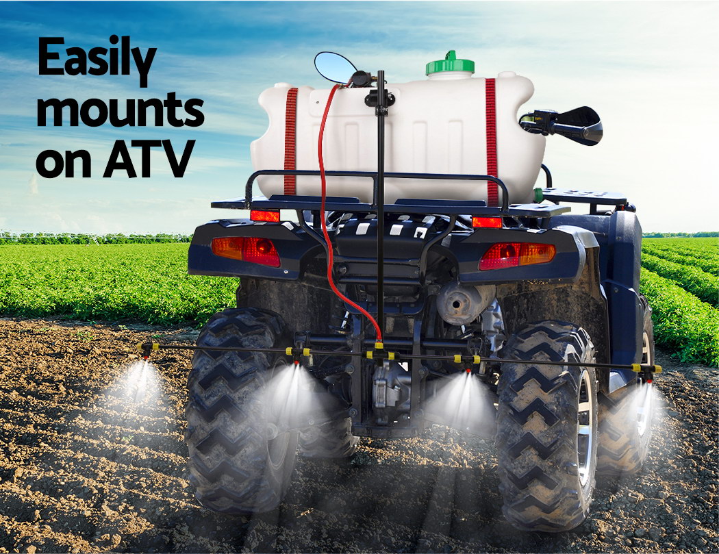 Giantz 100L ATV Weed Sprayer Spot Spray 1.5 M Boom Chemical Garden Farm