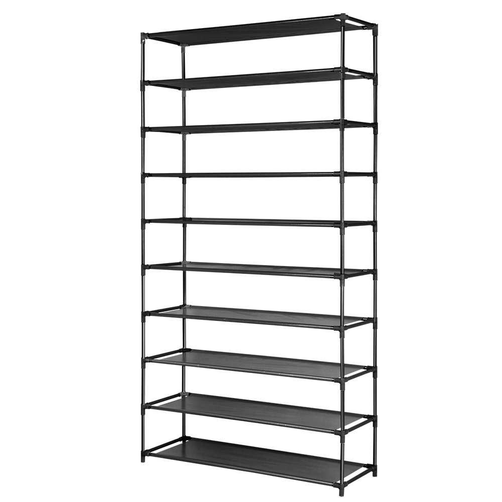 Artiss Shoe Rack 10 Tier Shelves Shoes Cabinet Storage 50 Pairs Steel Stand - Picture 21 of 31