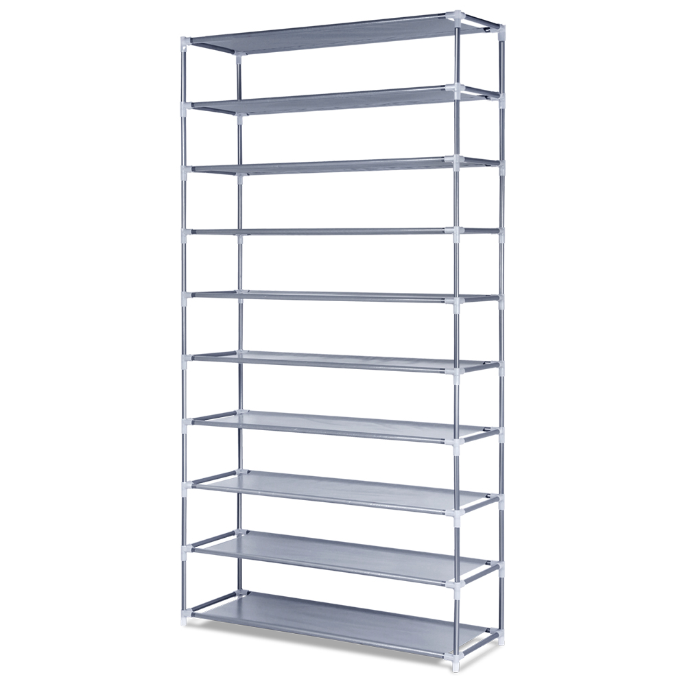 Artiss Shoe Rack 10 Tier Shelves Shoes Cabinet Storage 50 Pairs Steel Stand - Picture 31 of 31