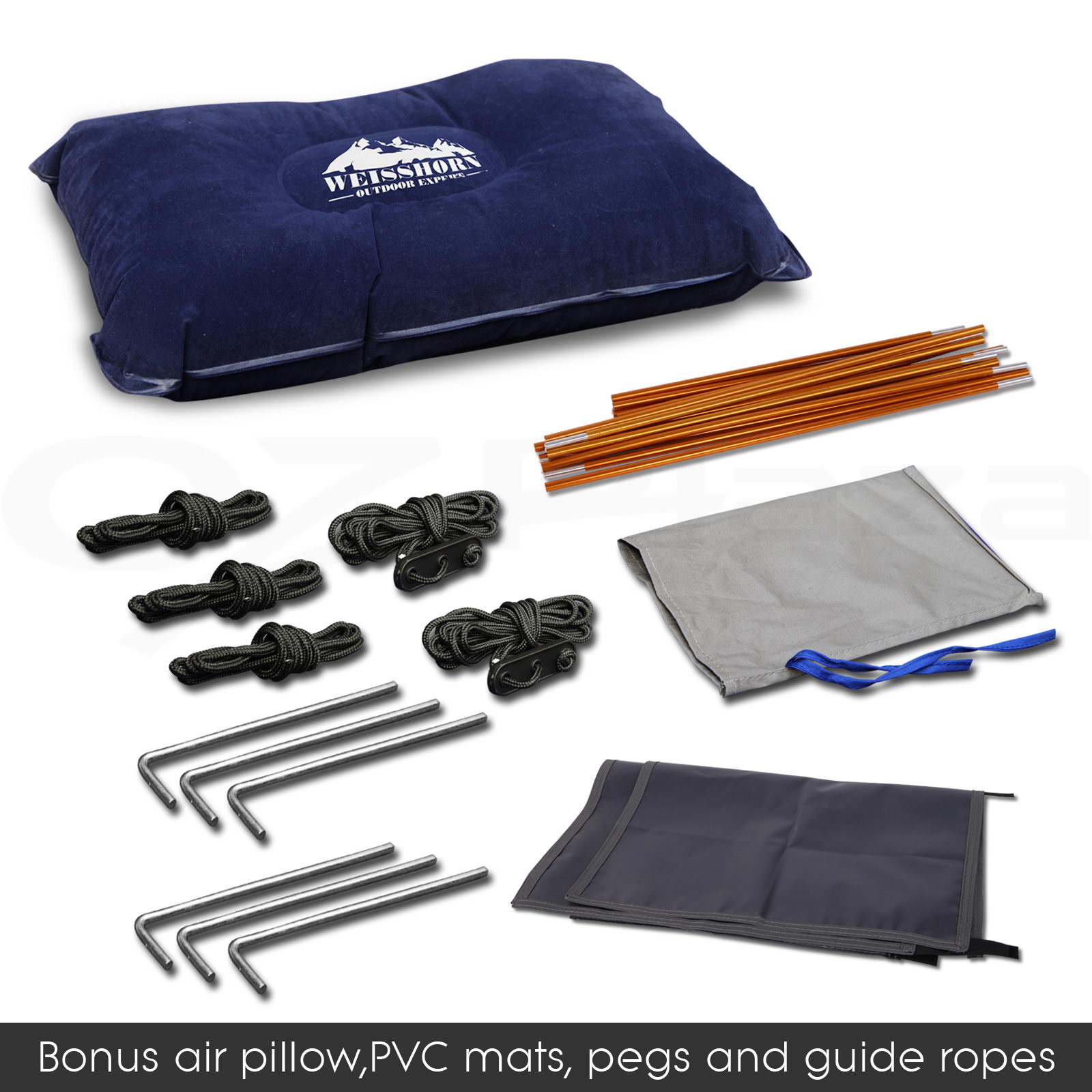 WEISSHORN XXL King Single Swag Camping Swag Canvas Tent Deluxe Extra Large Kings eBay