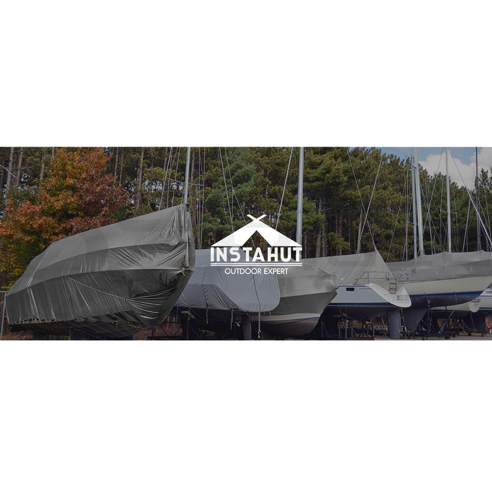 Instahut Tarpaulin Tarp Poly Camping Tarps Canvas Heavy Duty Tent Cover 180gsm - Picture 18 of 30