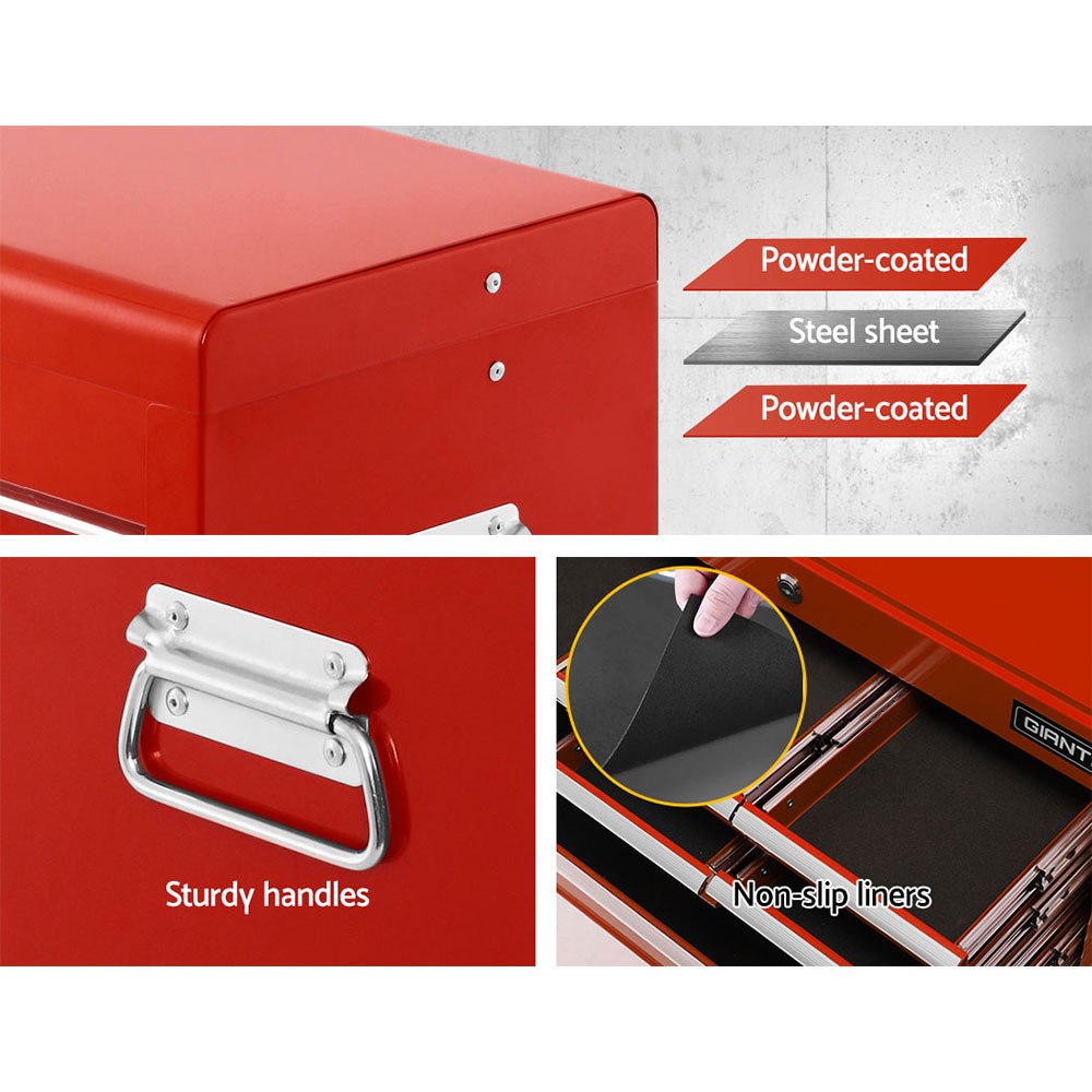 Giantz 3-17 Drawers Tool Box Chest Cabinet Trolley Toolbox Garage Storage Boxes - Picture 71 of 88