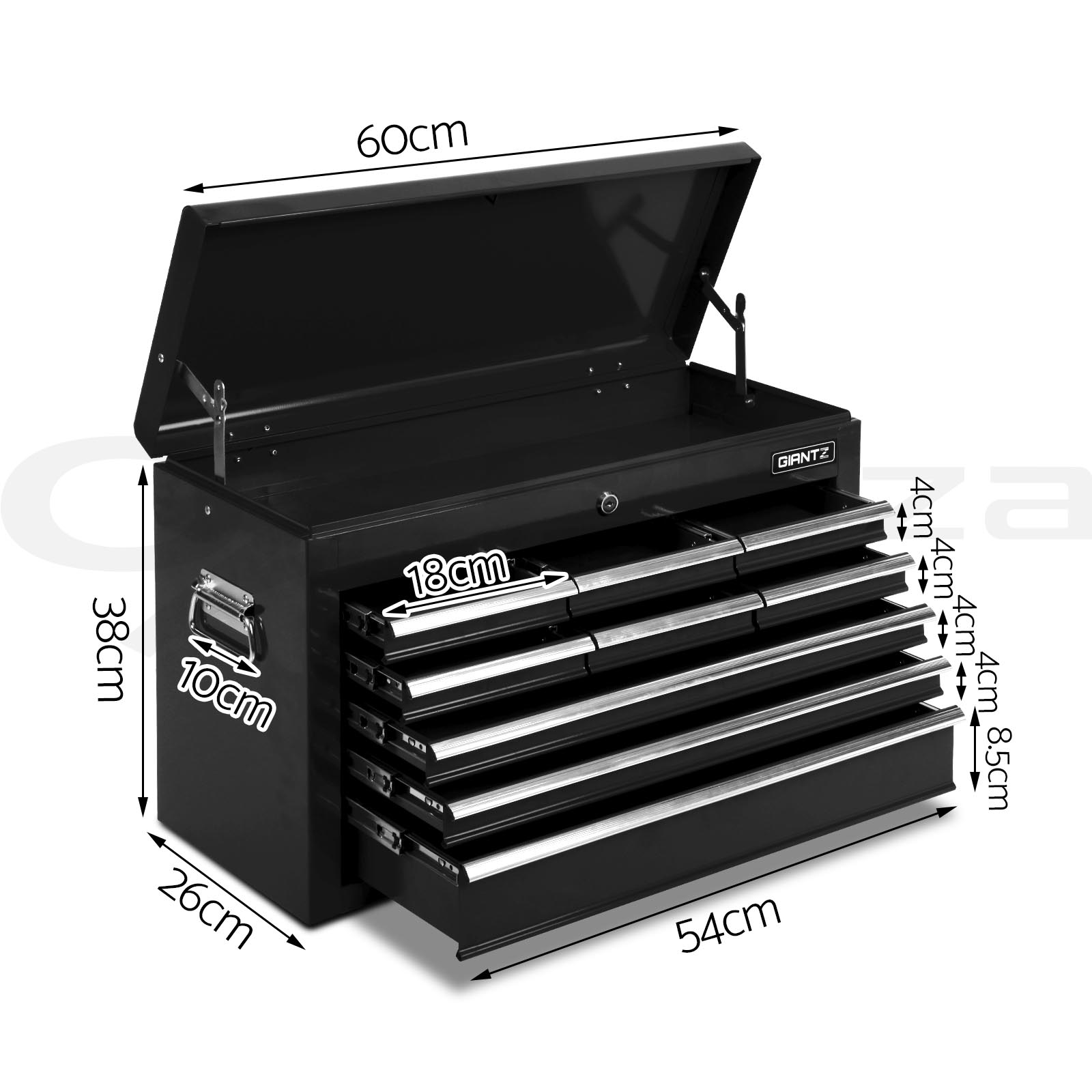 Giantz Tool Box Chest Toolbox Trolley Garage Storage 515