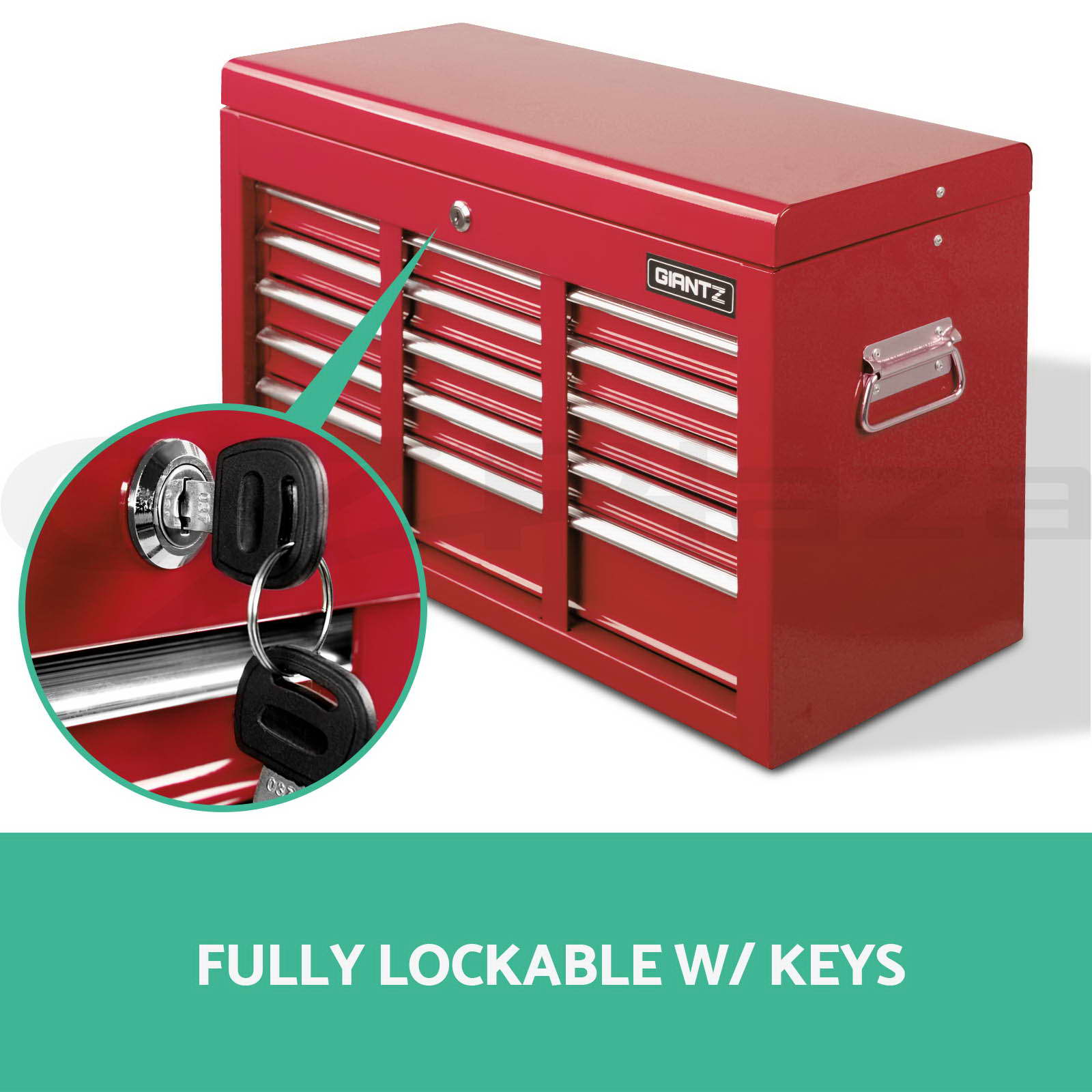 Giantz Tool Box Chest Toolbox Trolley Garage Storage 515