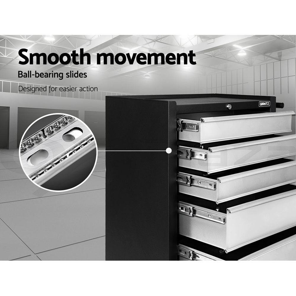 Giantz 3-17 Drawers Tool Box Chest Cabinet Trolley Toolbox Garage Storage Boxes - Picture 42 of 88