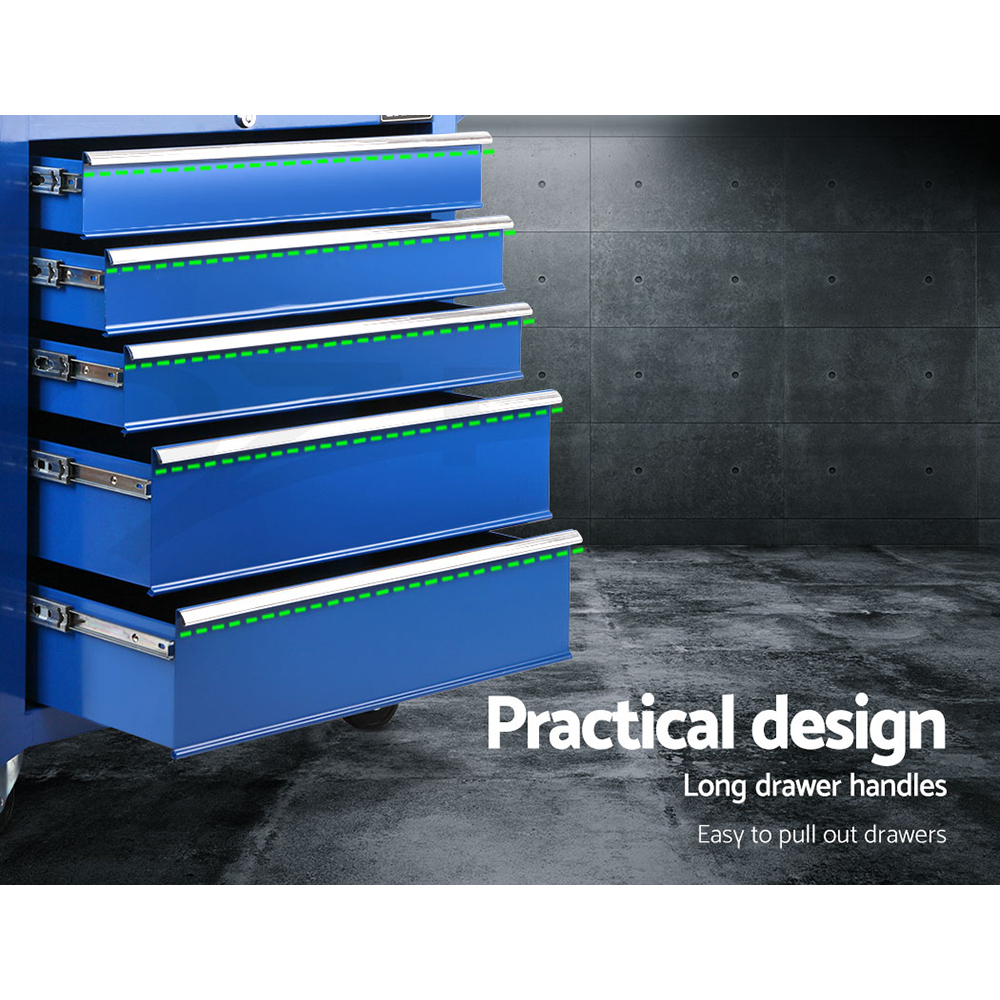 Giantz 3-17 Drawers Tool Box Chest Cabinet Trolley Toolbox Garage Storage Boxes - Picture 62 of 88