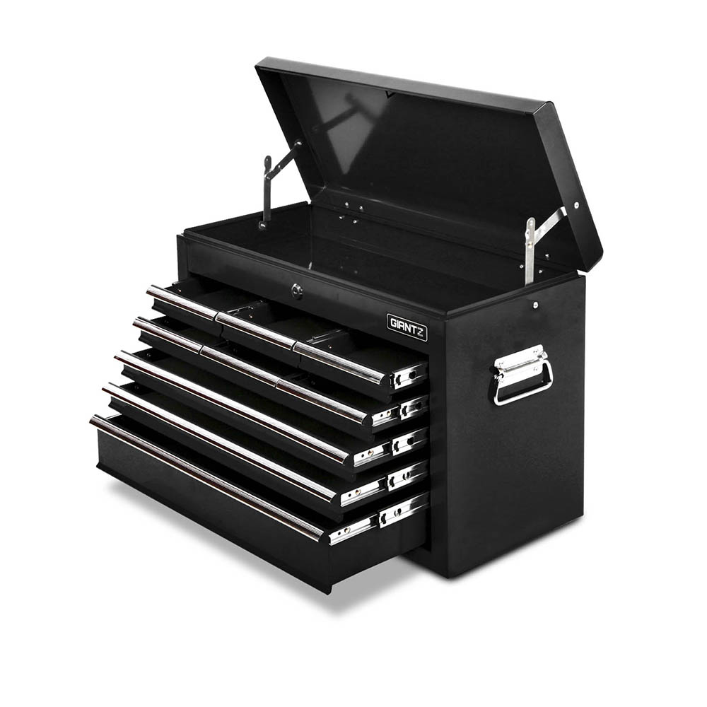 Giantz 9 Drawer Tool Box Chest Cabinet Toolbox Storage Garage Organiser Set - Picture 18 of 42
