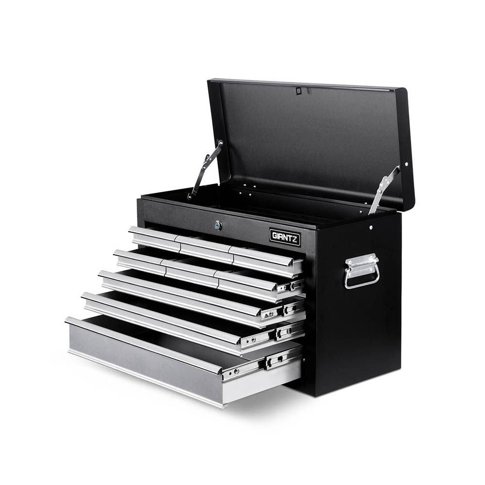 Giantz 9 Drawer Tool Box Chest Cabinet Toolbox Storage Garage Organiser Set - Picture 26 of 42