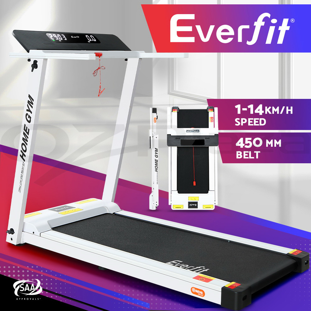 Everfit Treadmill Electric Home Gym Exercise Running Machine Fitness 450MM - Picture 13 of 13