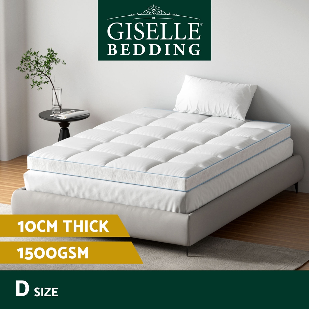 Giselle Bedding Mattress Topper Pillowtop Toppers Protector Mat Cover All Sizes - Picture 69 of 92