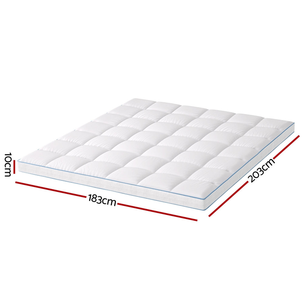 Giselle Bedding Mattress Topper Pillowtop Toppers Protector Mat Cover All Sizes - Picture 79 of 92
