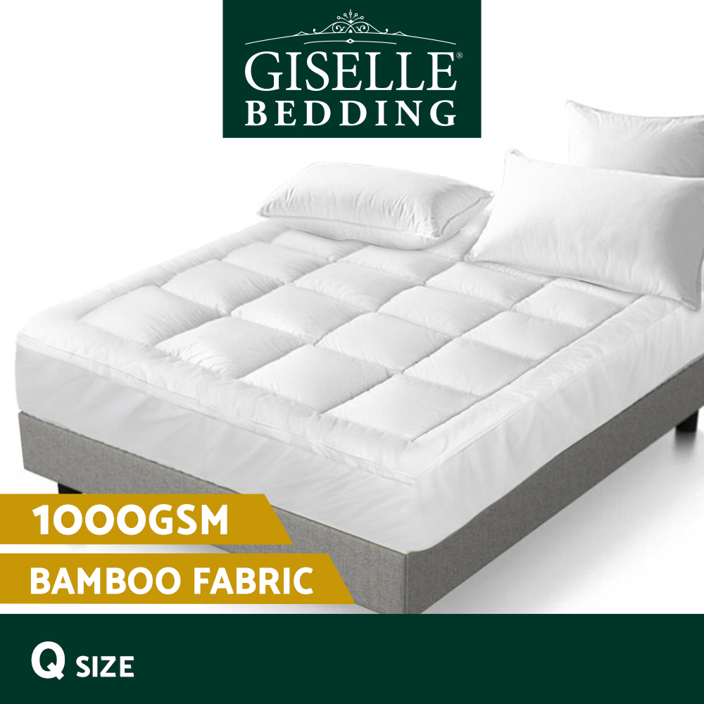 Giselle Bedding Mattress Topper Pillowtop Toppers Protector Mat Cover All Sizes - Picture 45 of 92