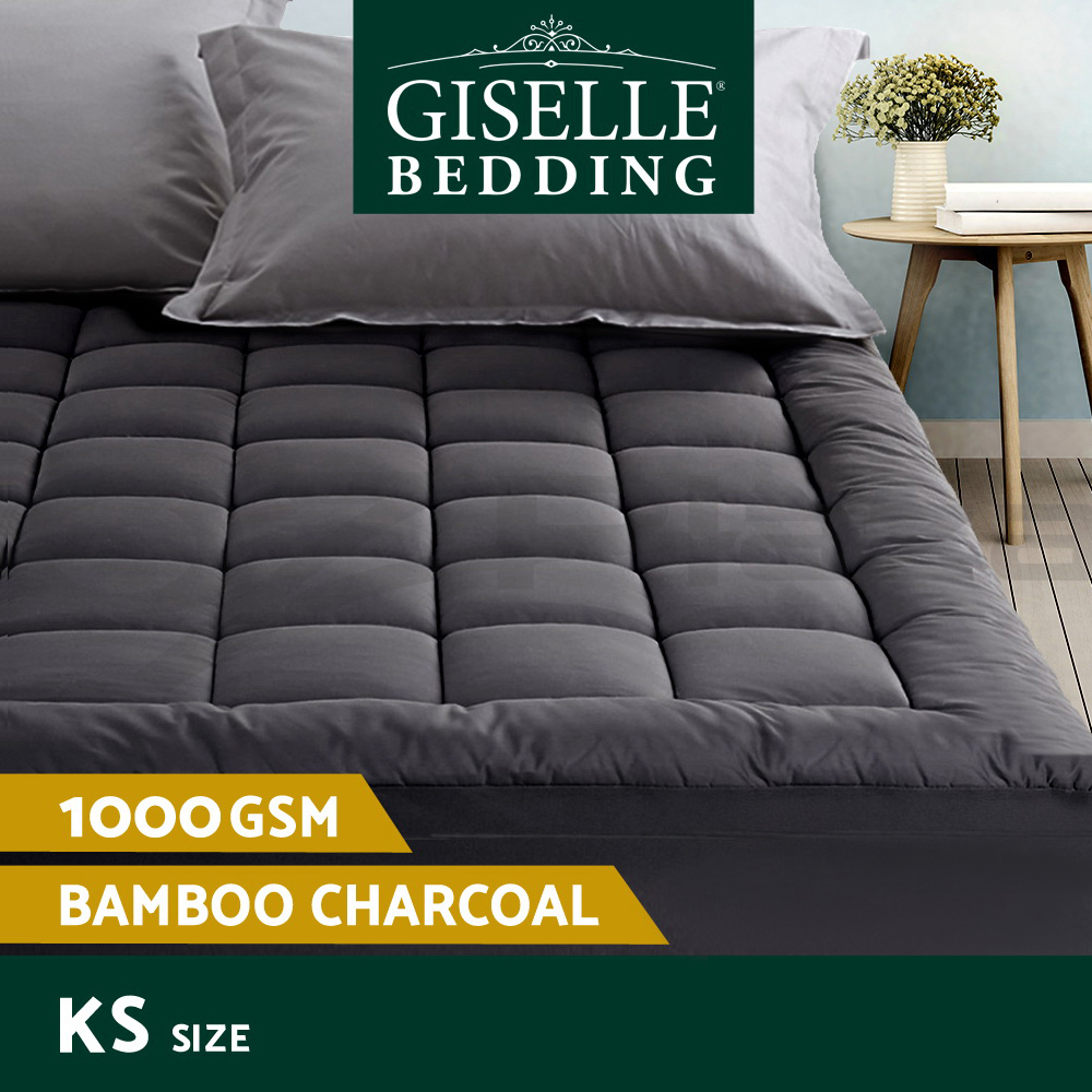 Giselle Bedding Mattress Topper Pillowtop Toppers Protector Mat Cover All Sizes - Picture 53 of 92