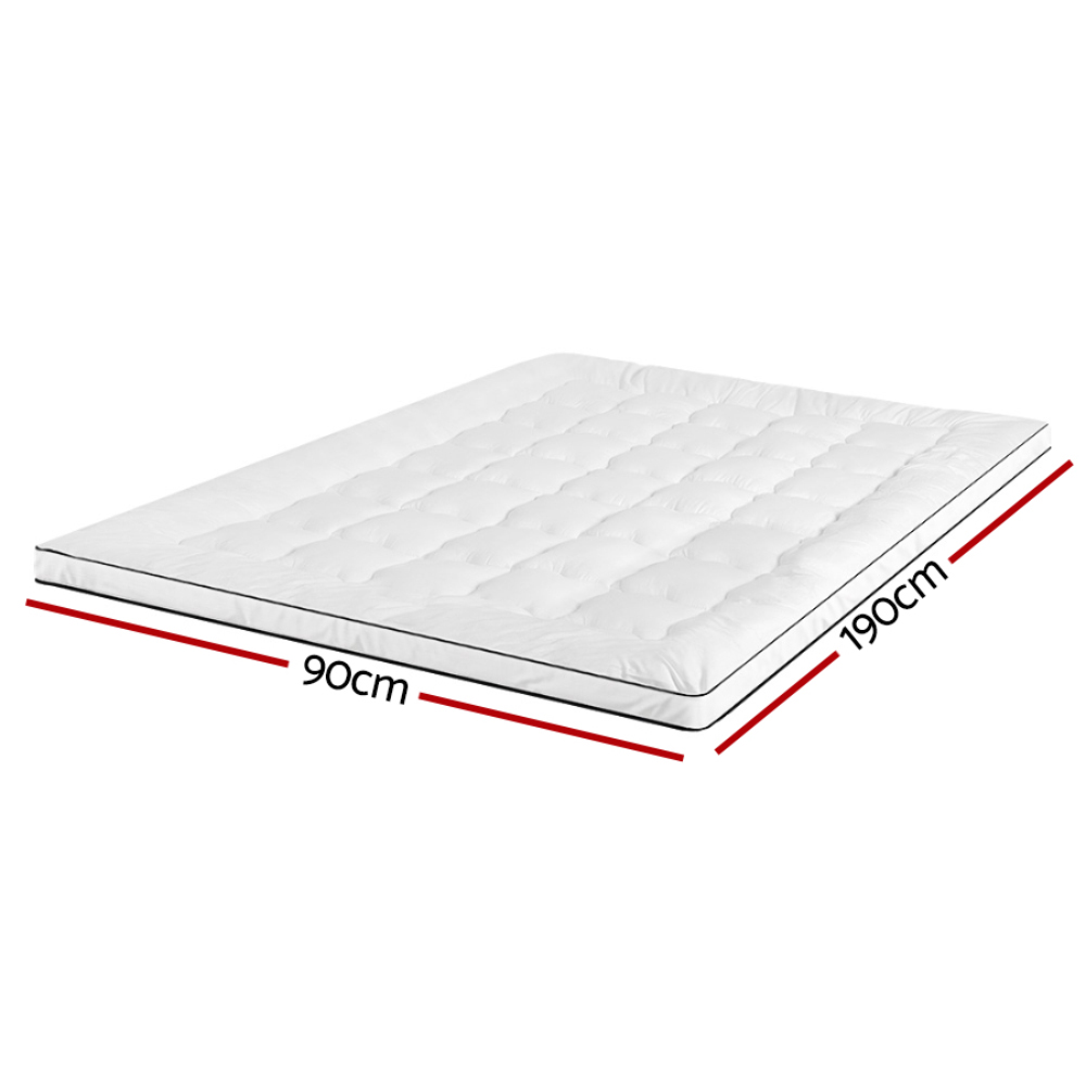 Giselle Bedding Mattress Topper Pillowtop Toppers Protector Mat Cover All Sizes - Picture 18 of 92