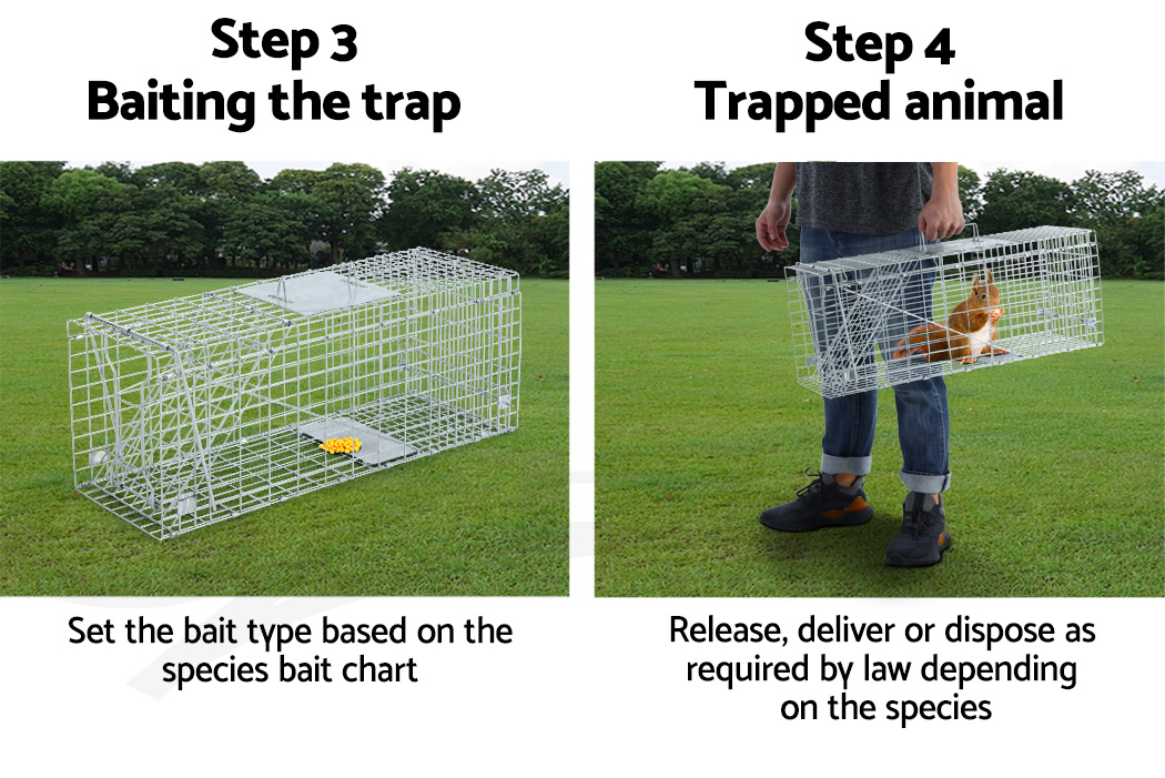 Gardeon Animal Trap Humane Possum Cage Live Animal Safe Catch Rabbit