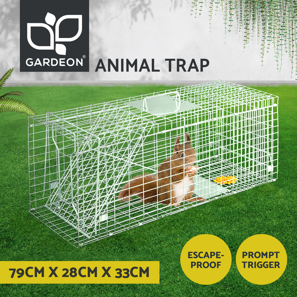 Gardeon Animal Trap Humane Cage Possum Fox Koala Rabbit Bird Cat Live Catch - Picture 28 of 46