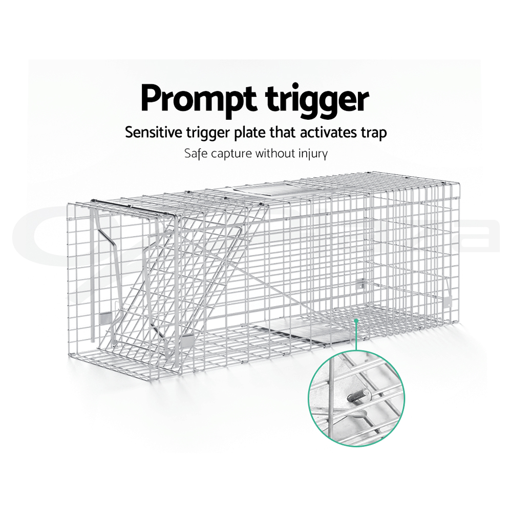 Gardeon Animal Trap Humane Cage Possum Fox Koala Rabbit Bird Cat Live Catch - Picture 31 of 46