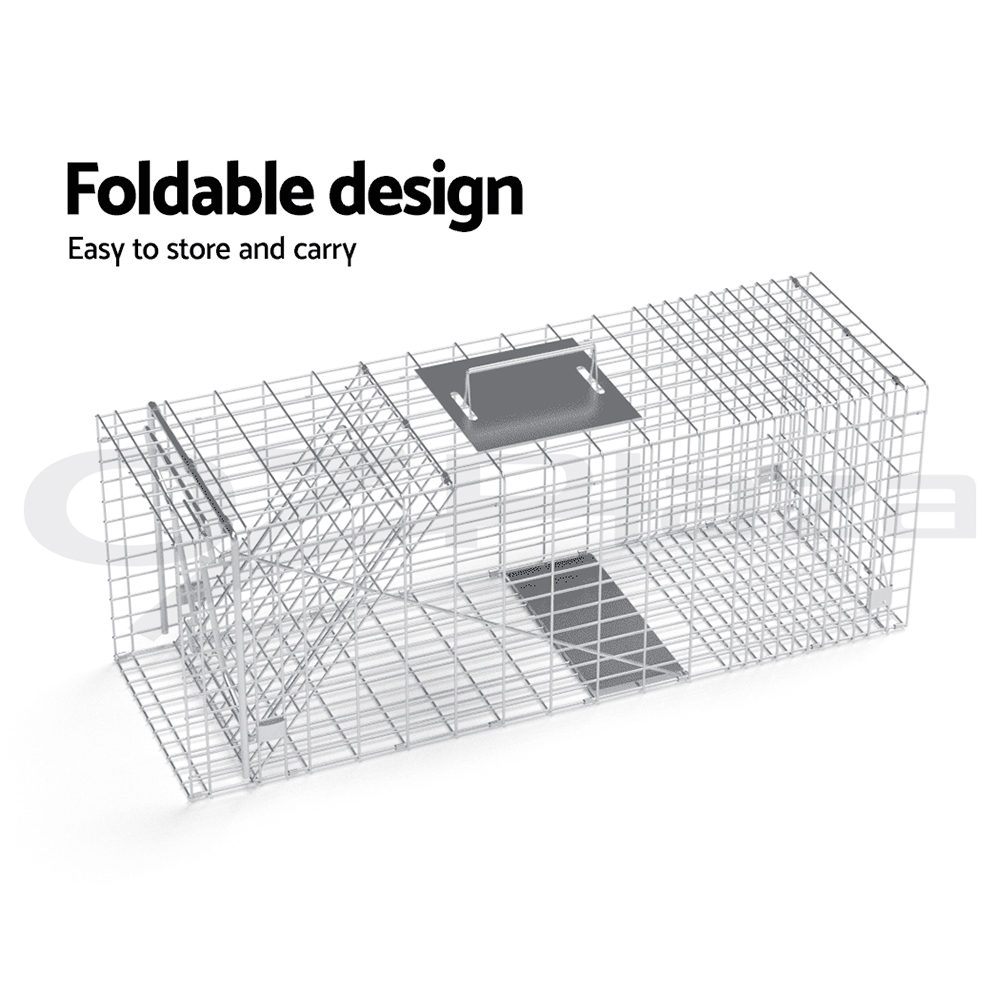 Gardeon Animal Trap Humane Cage Possum Fox Koala Rabbit Bird Cat Live Catch - Picture 33 of 46