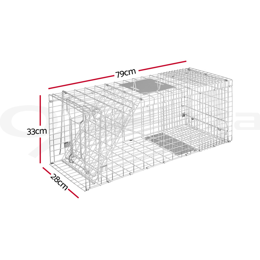 Gardeon Animal Trap Humane Cage Possum Fox Koala Rabbit Bird Cat Live Catch - Picture 37 of 46