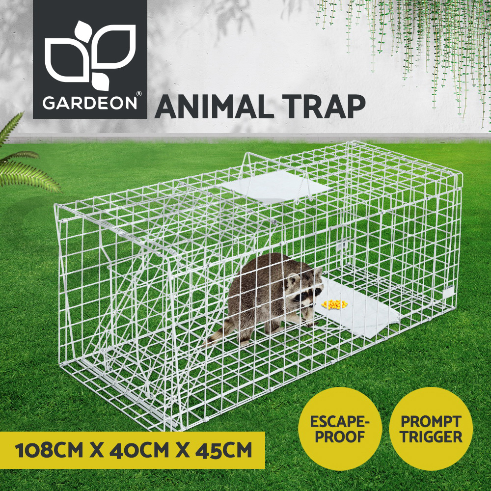 Gardeon Animal Trap Humane Cage Possum Fox Koala Rabbit Bird Cat Live Catch - Picture 12 of 46