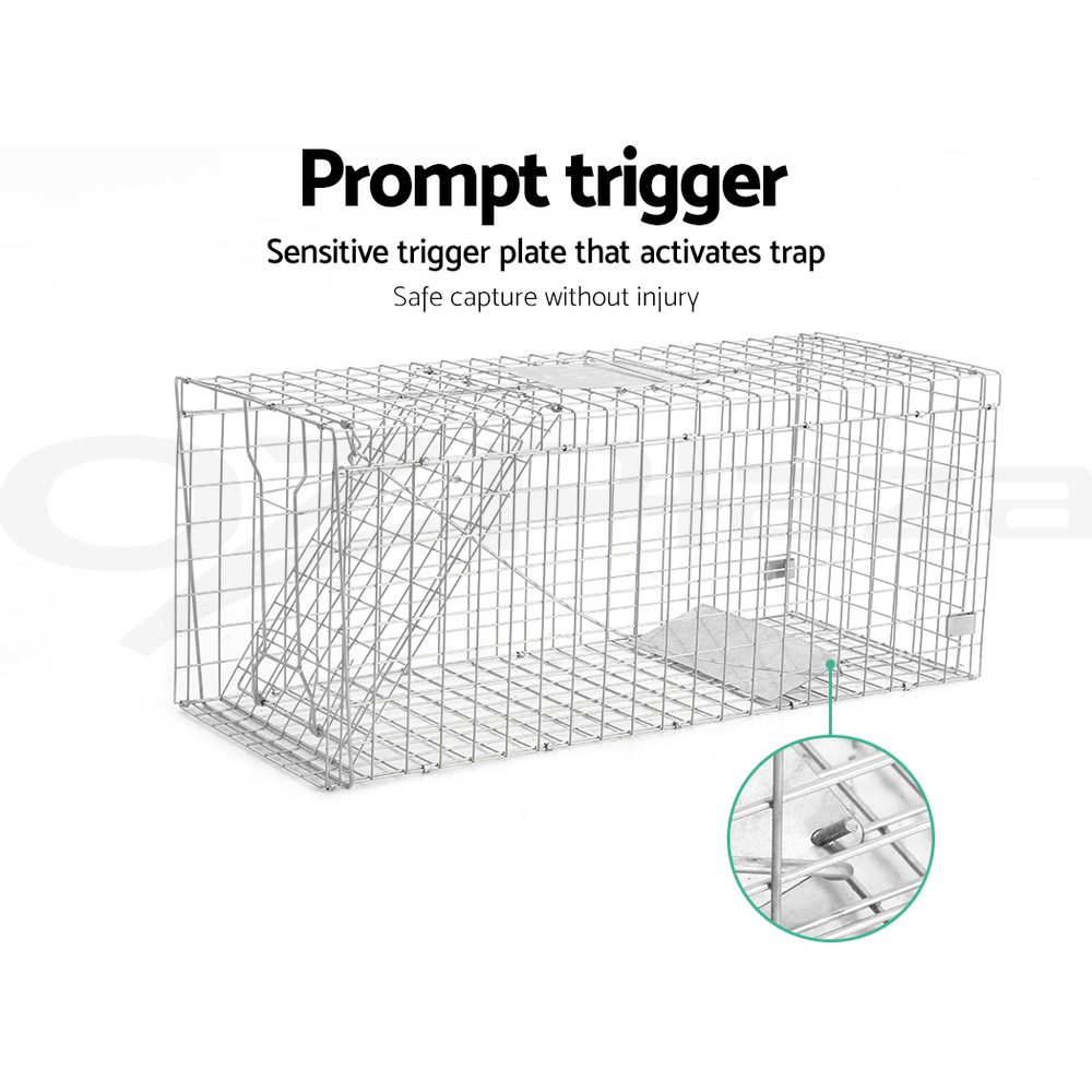 Gardeon Animal Trap Humane Cage Possum Fox Koala Rabbit Bird Cat Live Catch - Picture 14 of 46
