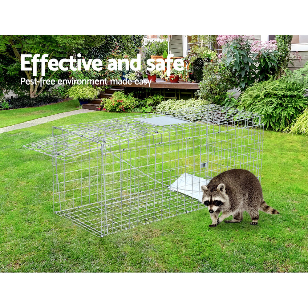 Gardeon Animal Trap Humane Cage Possum Fox Koala Rabbit Bird Cat Live Catch - Picture 18 of 46