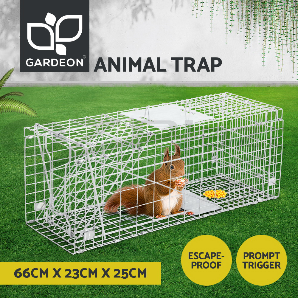 Gardeon Animal Trap Humane Cage Possum Fox Koala Rabbit Bird Cat Live Catch - Picture 20 of 46