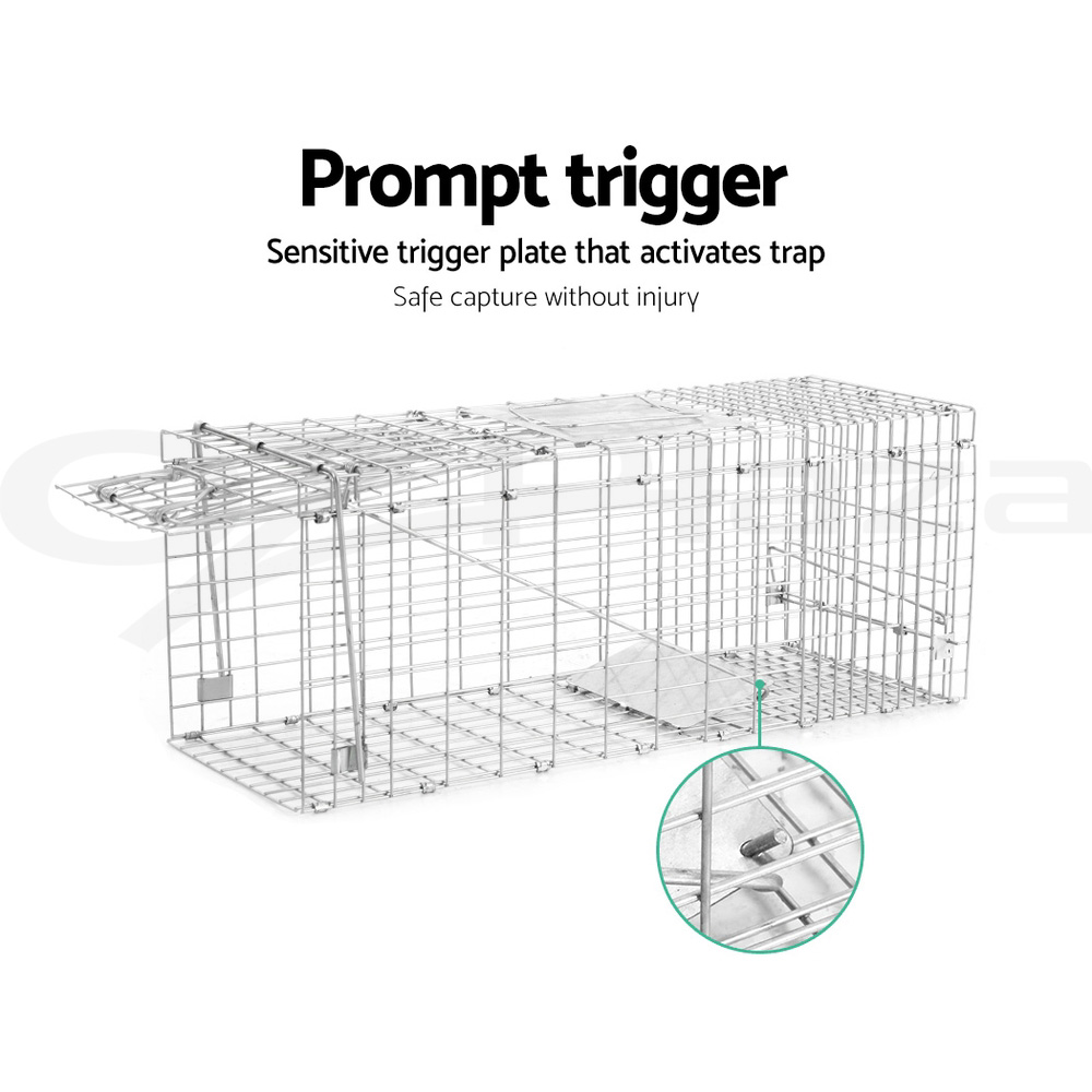 Gardeon Animal Trap Humane Cage Possum Fox Koala Rabbit Bird Cat Live Catch - Picture 22 of 46