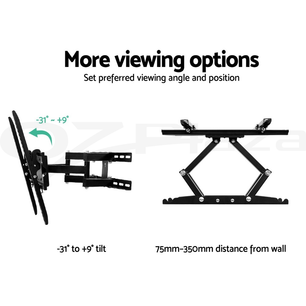 Artiss TV Wall Bracket TV Mount Full Motion Swivel Tilt LCD LED 20-80 Inch - Picture 32 of 42
