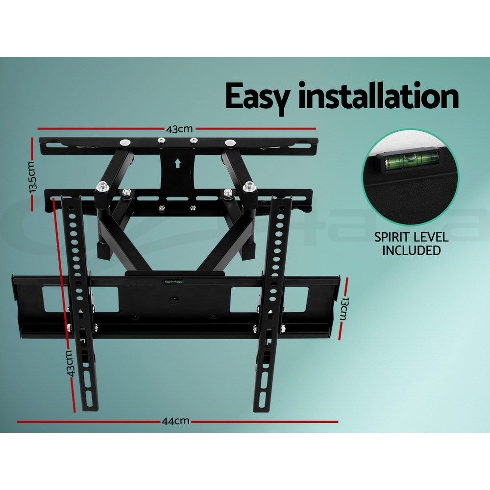 Artiss TV Wall Bracket TV Mount Full Motion Swivel Tilt LCD LED 20-80 Inch - Picture 34 of 42