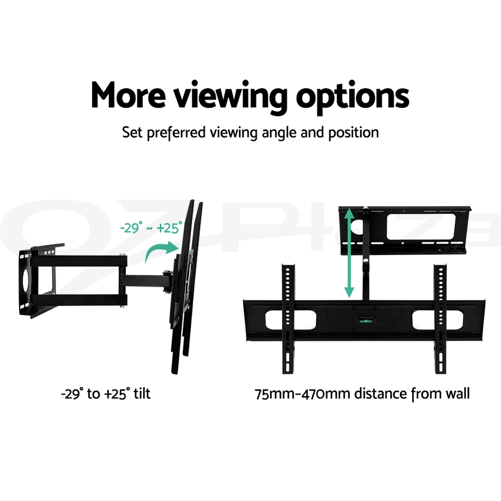 Artiss TV Wall Bracket TV Mount Full Motion Swivel Tilt LCD LED 20-80 Inch - Picture 28 of 42
