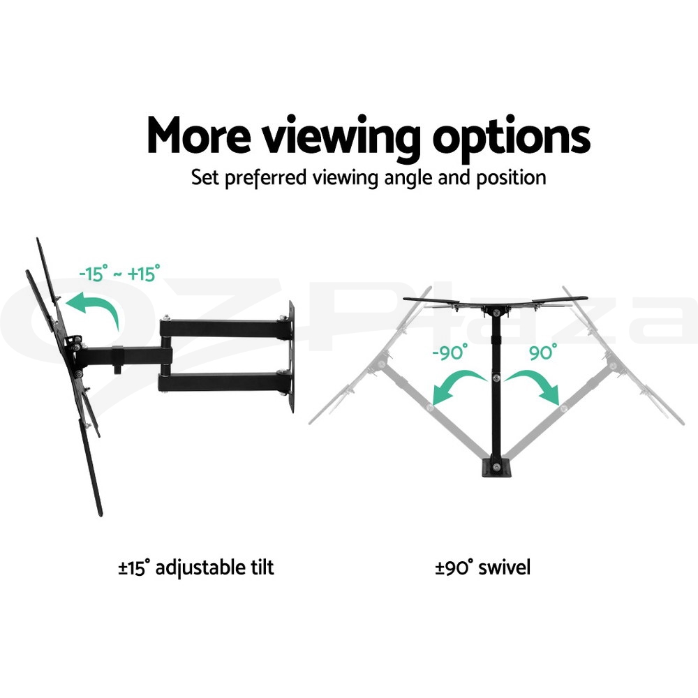 Artiss TV Wall Bracket TV Mount Full Motion Swivel Tilt LCD LED 20-80 Inch - Picture 24 of 42