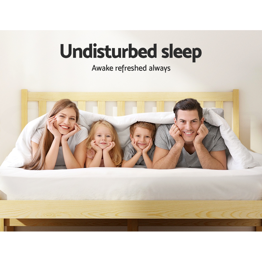 Artiss Bed Frame Wooden Queen Double King Single Full Size Timber Base SOFIE - Picture 41 of 62
