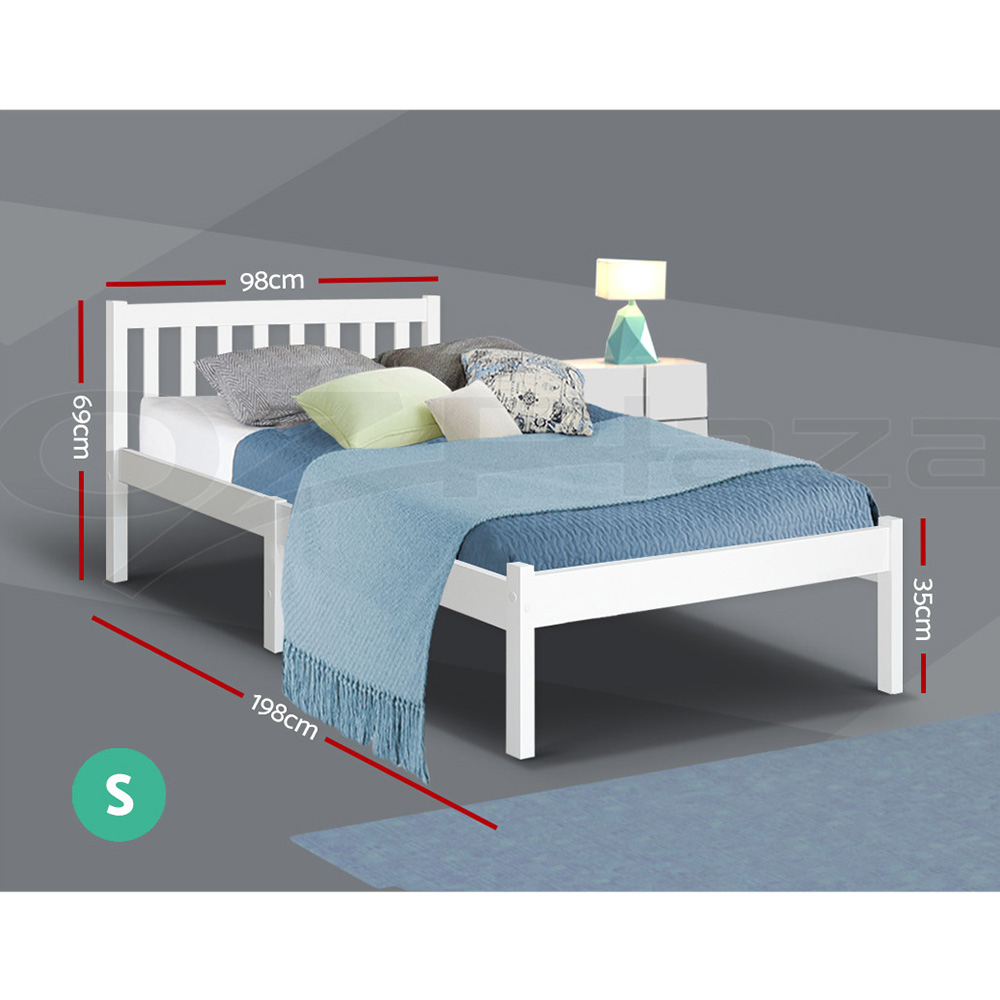 Artiss Bed Frame Wooden Queen Double King Single Full Size Timber Base SOFIE - Picture 51 of 62