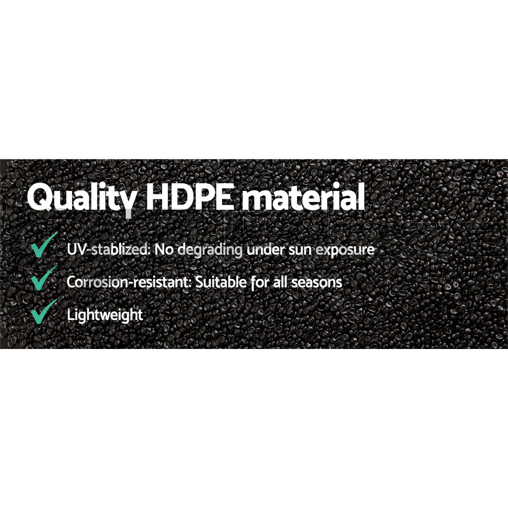 Instahut 0.915m Weed Mat Control Weedmat Woven Fabric Gardening Plant 50/100/200 - Picture 28 of 44