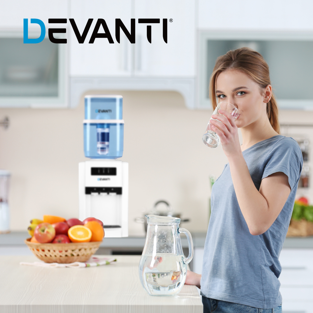 Devanti Water Cooler Filter Purifier System Ceramic Carbon Mineral Cartridge - Picture 12 of 25