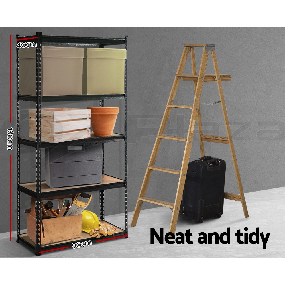 Giantz Garage Shelving 1.5/1.8/2/2.4M Warehouse Rack Racking Storage shelves - Picture 45 of 137