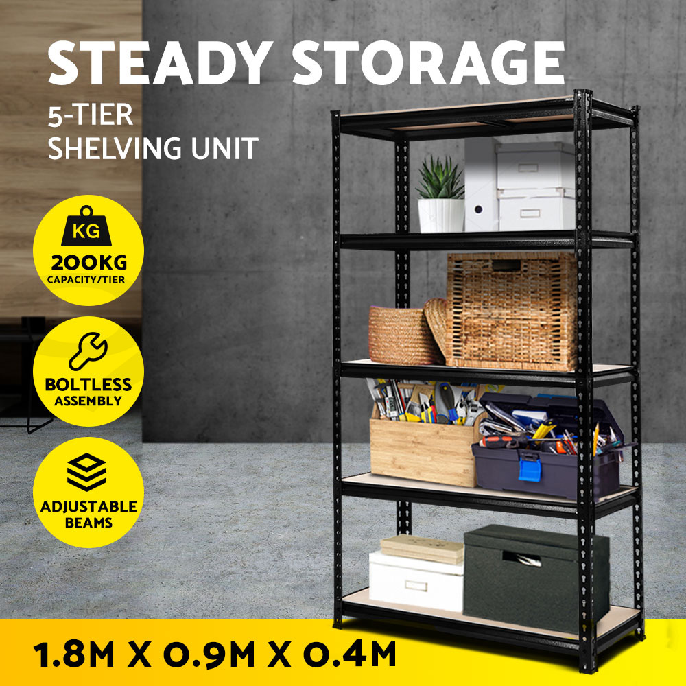 Giantz 1.8M Garage Shelving Warehouse Rack Pallet Racking Storage Shelve Steel - Picture 12 of 52