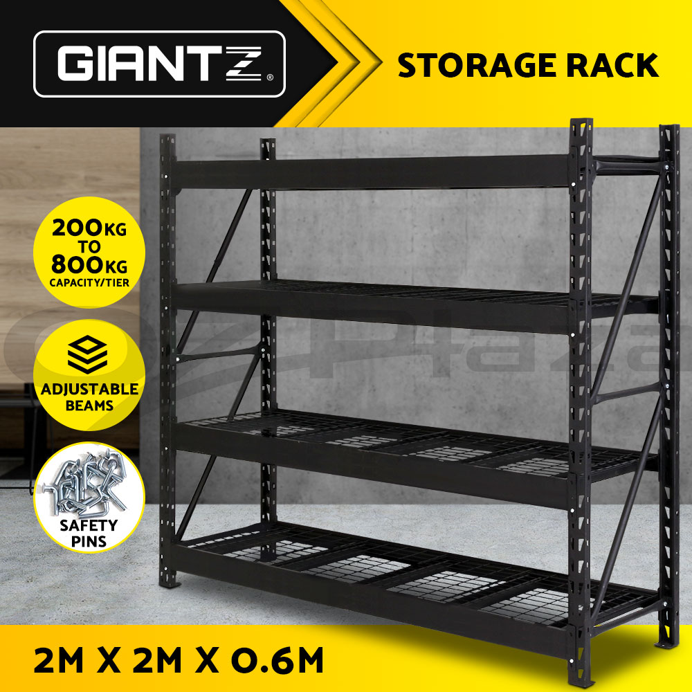 Giantz Garage Shelving 1.5/1.8/2/2.4M Warehouse Rack Racking Storage shelves - Picture 107 of 137