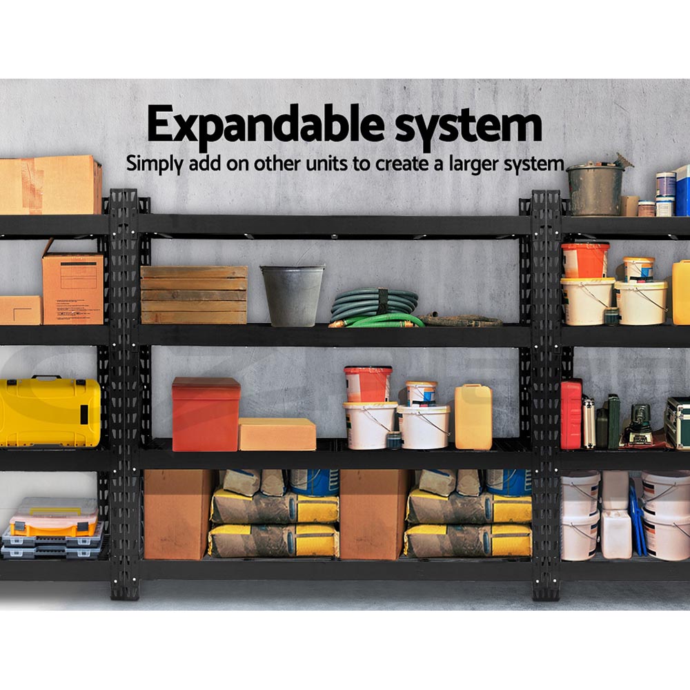 Giantz Garage Shelving 1.5/1.8/2/2.4M Warehouse Rack Racking Storage shelves - Picture 113 of 137